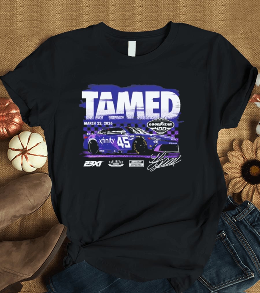 Tamed March 22 2026 Xfinity 45 Goodyear 400 Race Winner Tyler Reddick 23XI Racing T-Shirt
