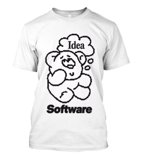 Figma Culture Fit Idea Software In Violet Bear T-Shirt