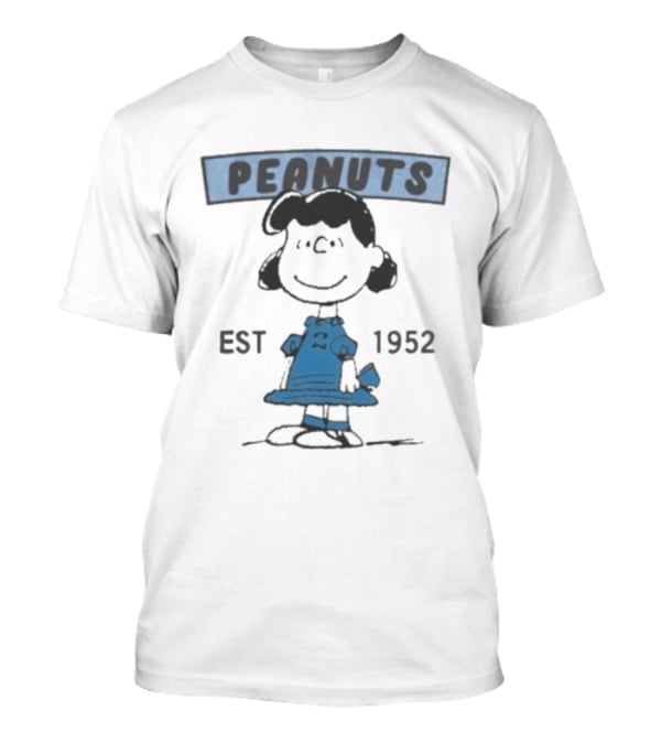 Peanuts Lucy Smile Est 1952 Vintage Comic T-Shirt