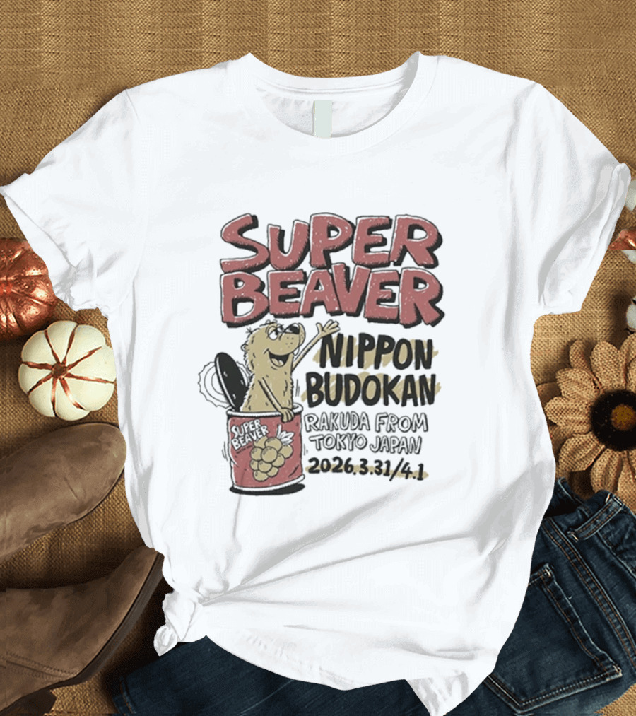 Super Beaver Nippon Budokan Rakuda From Tokyo Japan March 31 April 1 2023 T-Shirt