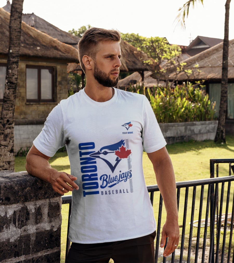 Toronto Blue Jays Baseball Canada Maple Leaf Team Spirit T-Shirt
