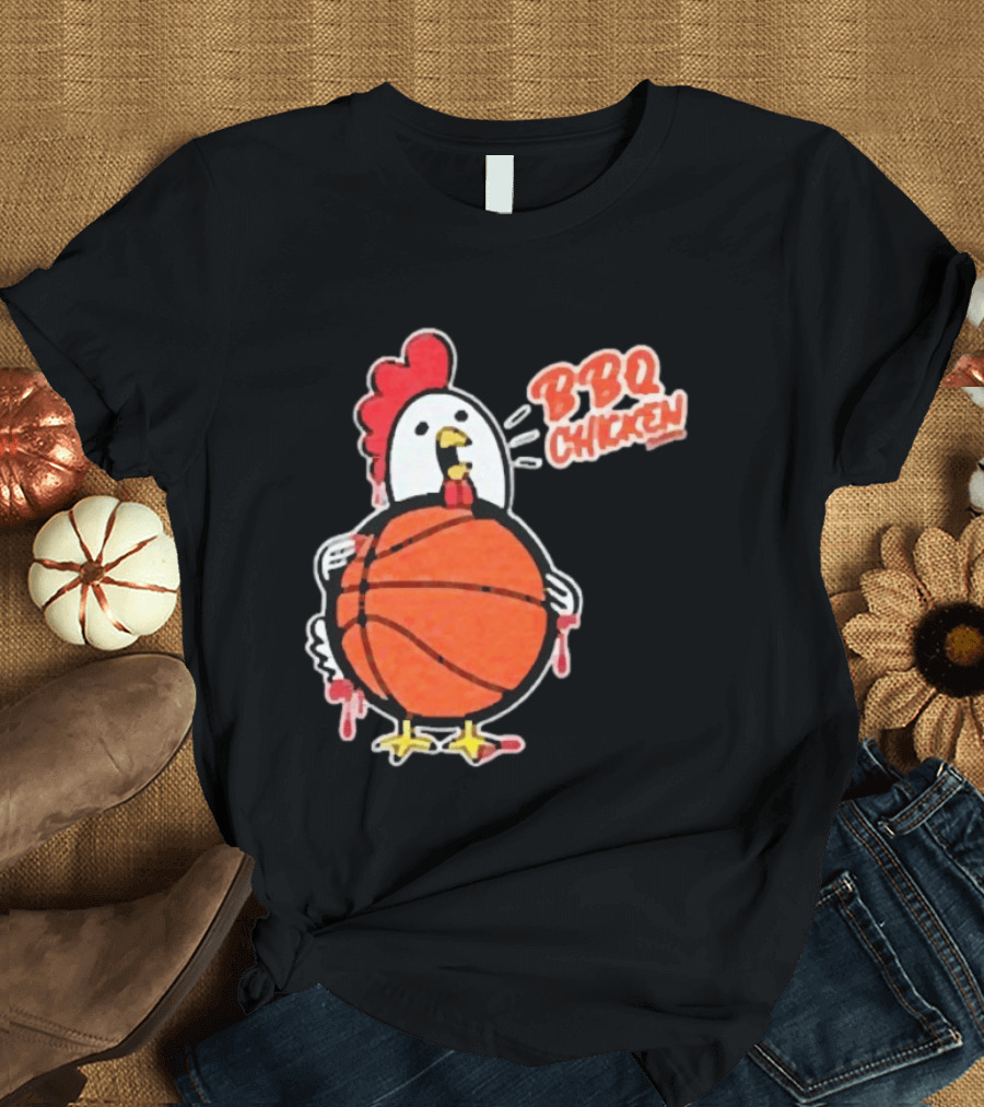 BBQ Chicken Ballers Basketball Most Popular For Sale T-Shirt