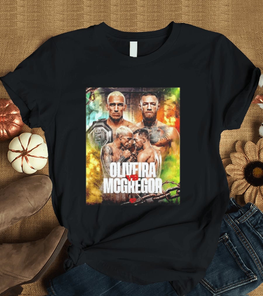 Oliveira Vs McGregor BMF Title UFC Fight Week T-Shirt