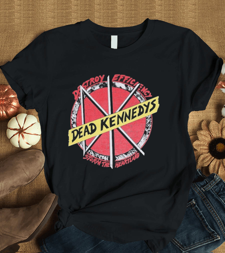 Dead Kennedys Destroy Efficiency Storm The Heartland T-Shirt
