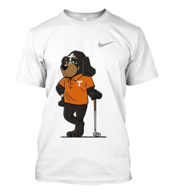 Vol Golfing Smokey In Tennessee Orange Nike T-Shirt