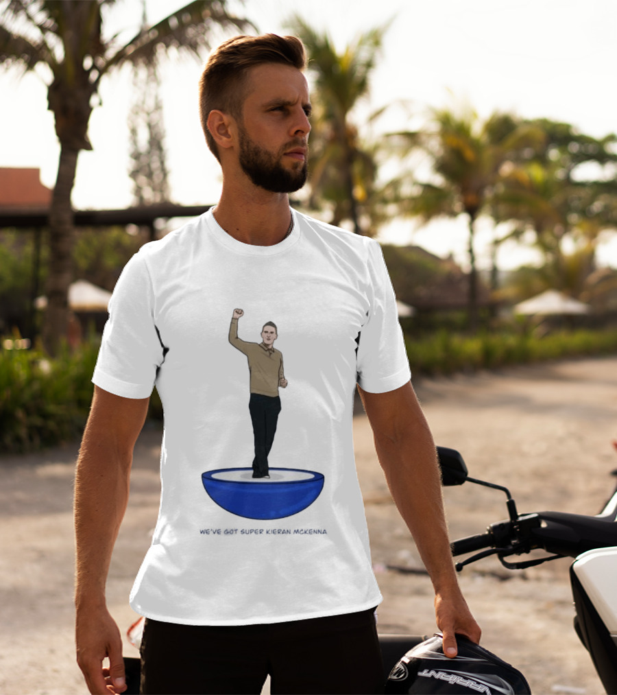 Super Kieran McKenna Subbuteo Illustration Football T-Shirt