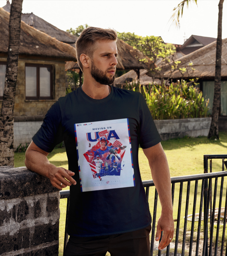 Moving On USA World Baseball Classic 2026 Team USA Final Player T-Shirt