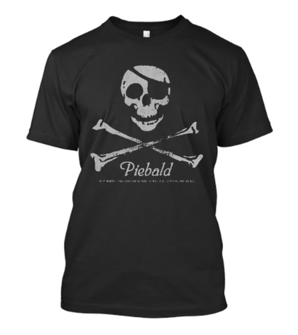 Piebald Skull Crossbones T-Shirt
