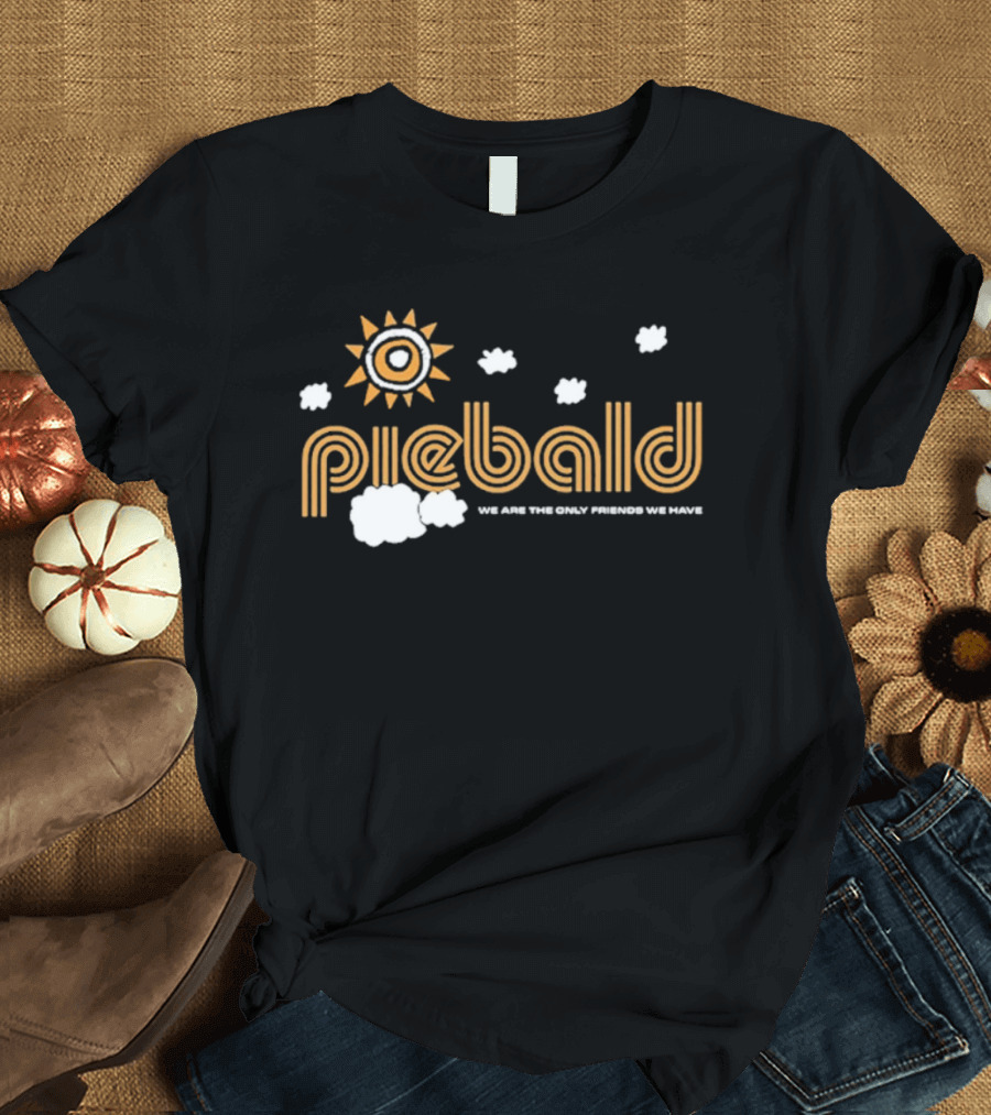 Piebald We Are The Only Friends We Have Sun Clouds T-Shirt