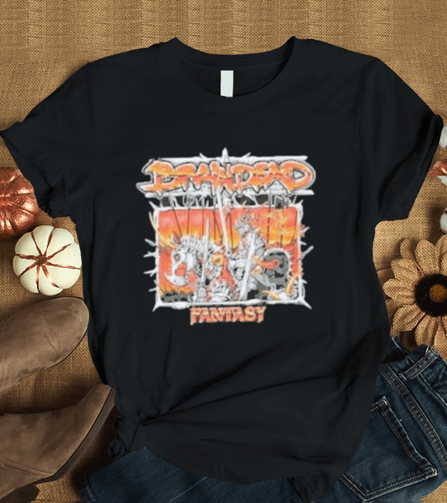Brain Dead Fantasy Gomze Knight Battle Scene T-Shirt