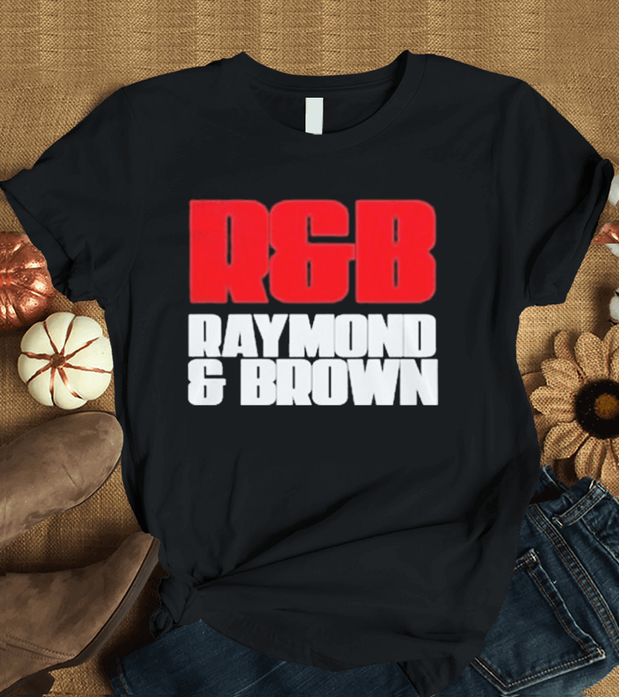 Raymond & Brown R&B World Tour 2026 Bold Red White T-Shirt