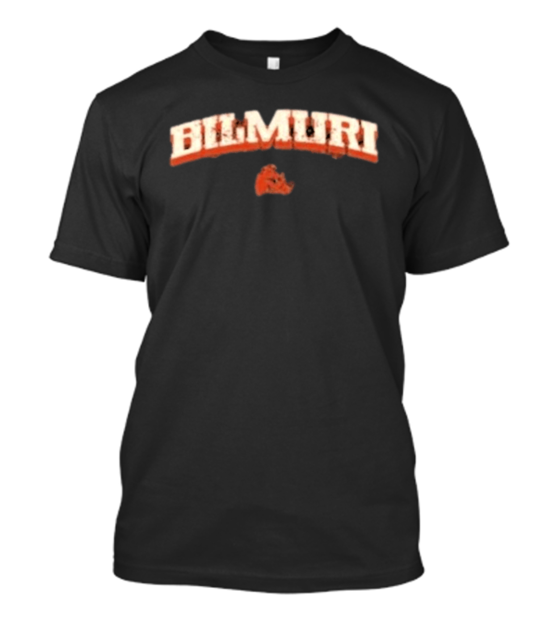 Bilmuri Splatter Arch With Bulldog Motif T-Shirt