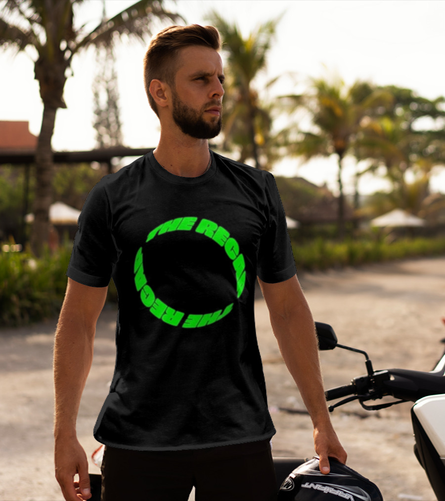 Kneecap The Recap Circular Green T-Shirt