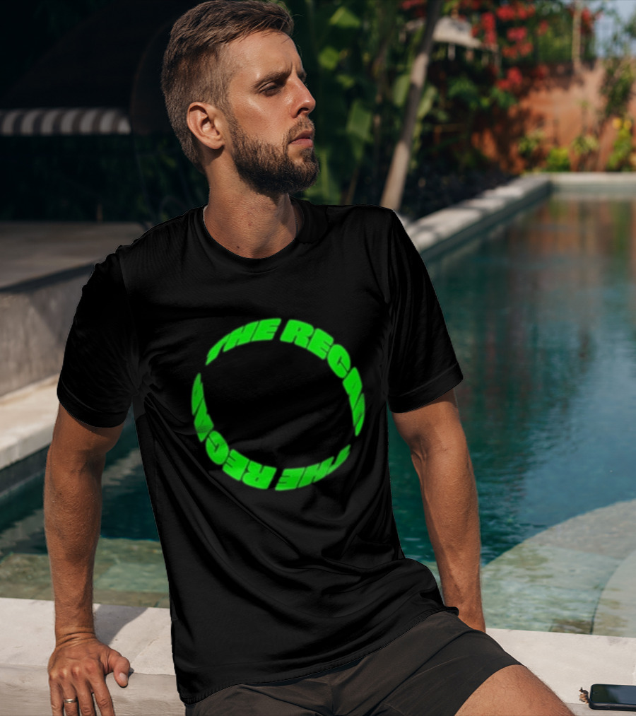 Kneecap The Recap Circular Green T-Shirt
