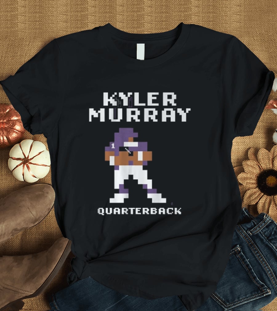Kyler Murray Quarterback Pixel Art Minnesota Baller T-Shirt