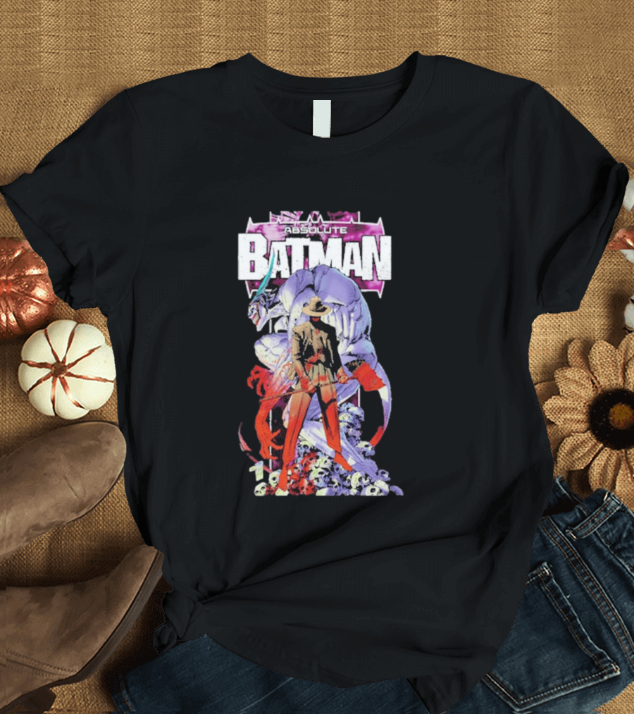 Absolute Batman Featuring Iconic Character And Enigmatic Figure Issue 19 Covers T-Shirt