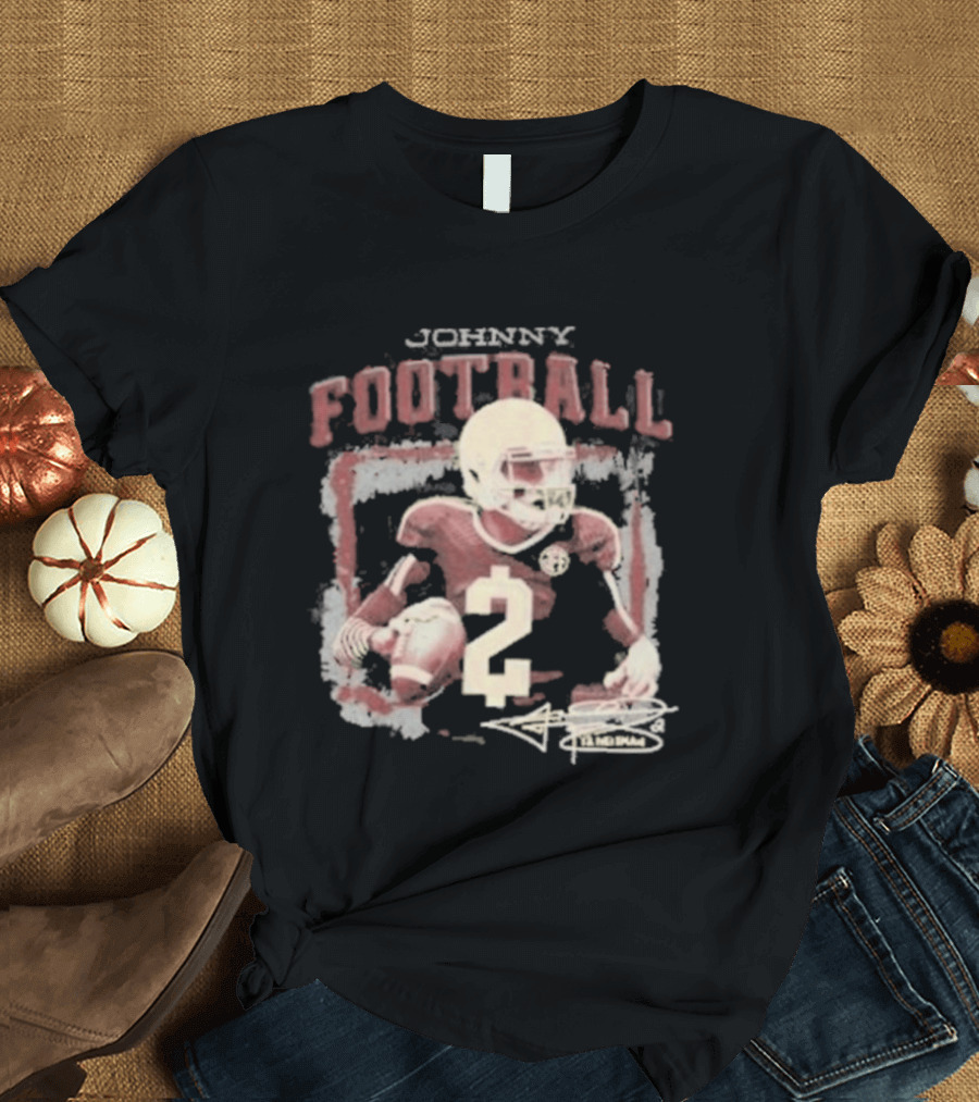 Johnny Manziel Number 2 Football Player Texas A&M Aggies T-Shirt
