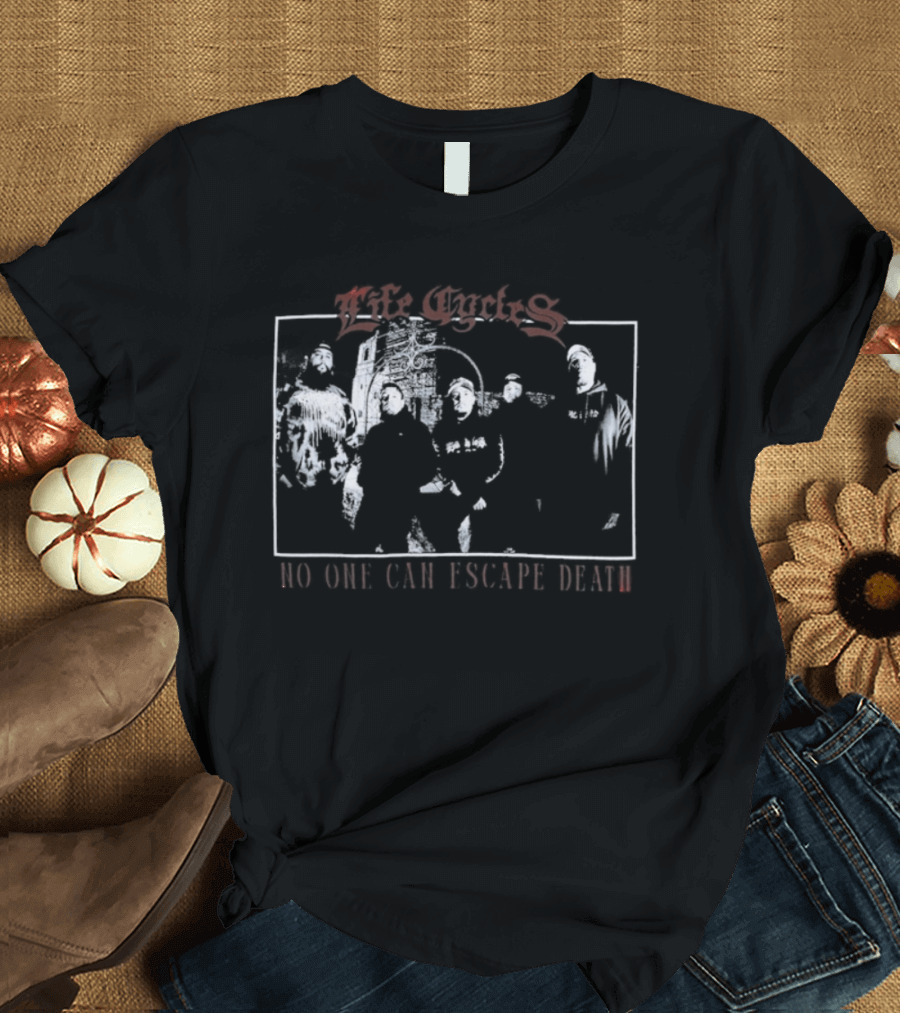 Life Cycles No One Can Escape Death Tour 2026 T-Shirt