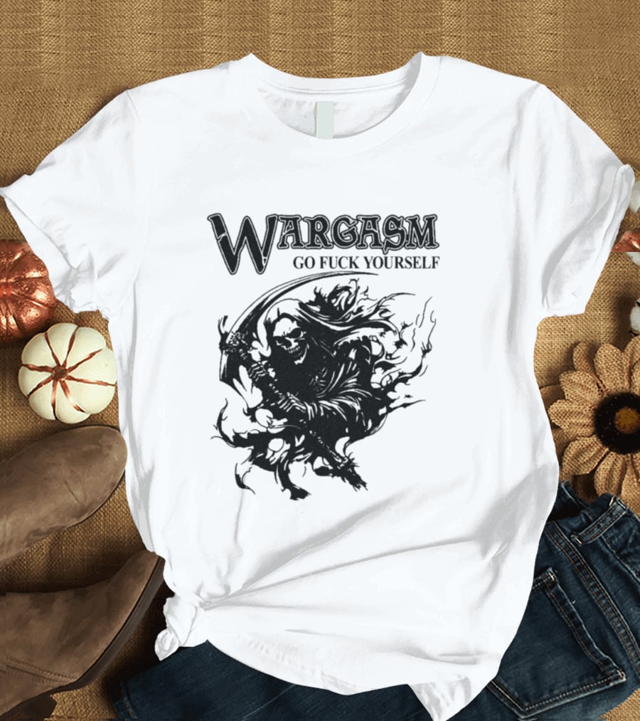Wargasm Go Fuck Yourself Dark Fantasy Creature T-Shirt