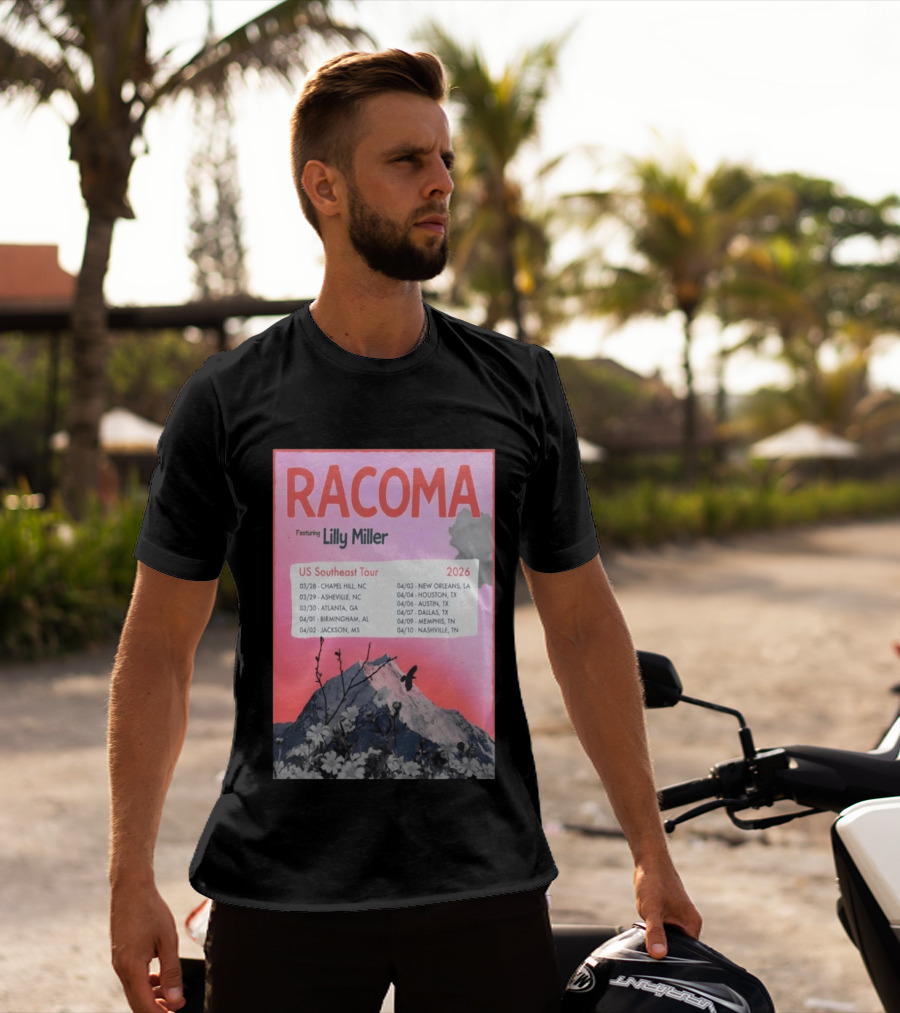 Racoma Ft Lilly Miller US Southeast Tour 2026 T-Shirt