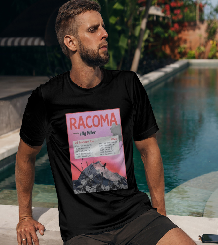 Racoma Ft Lilly Miller US Southeast Tour 2026 T-Shirt