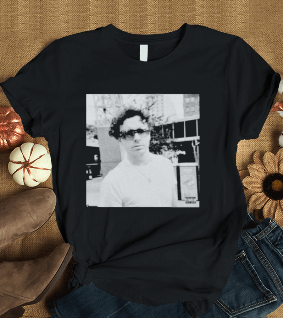 Sweet Action Jack Harlow Black And White Photo Explicit Content T-Shirt