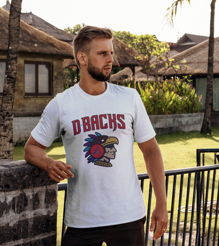 2026 D Backs World Tour Mexico City Series Aztec Baseball T-Shirt