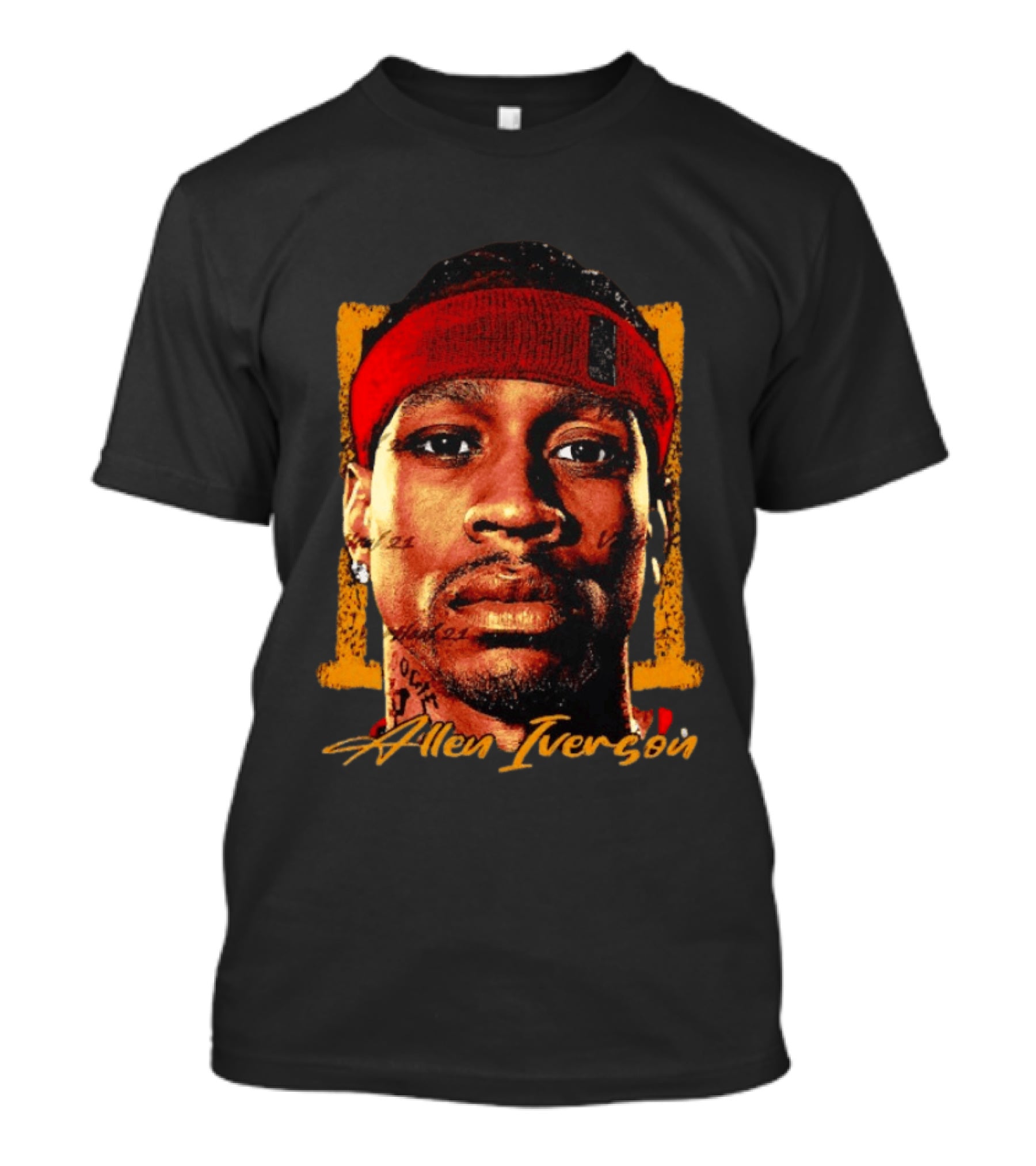 Allen Iverson Philadelphia 76ers Big Face NBA T-Shirt