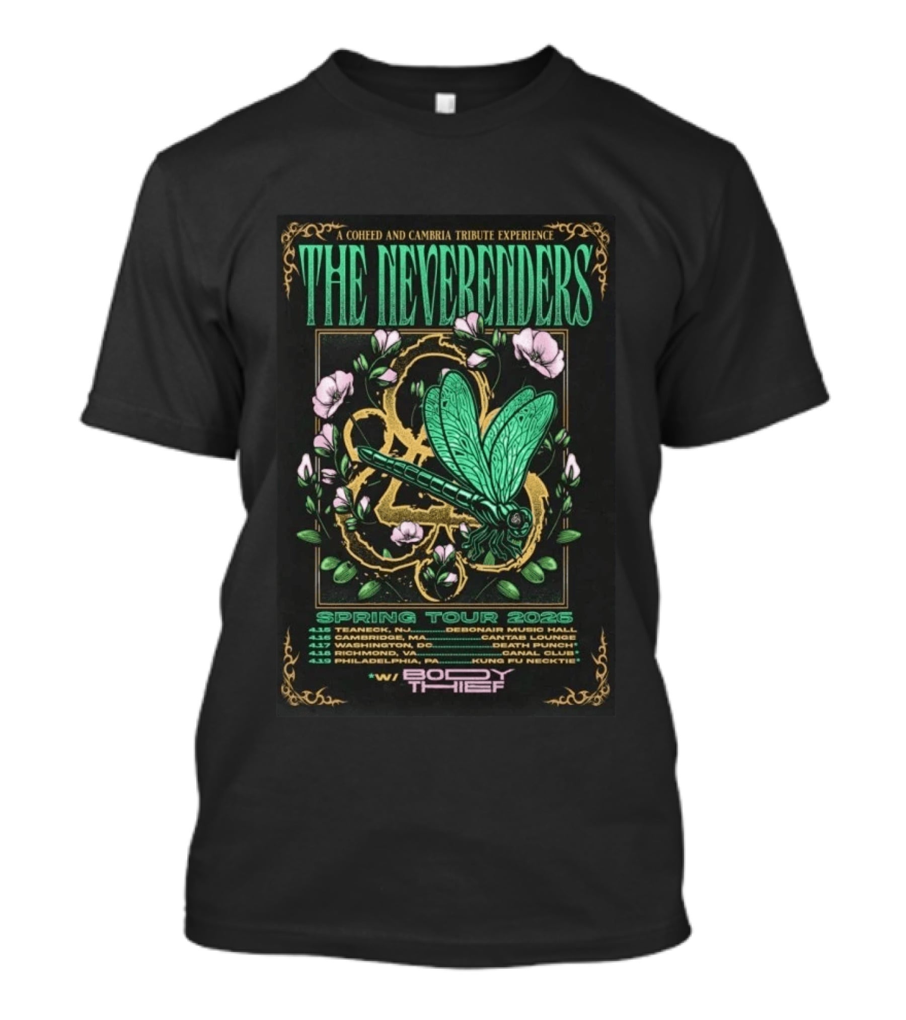 The Neverenders Spring 2026 Tour T-Shirt