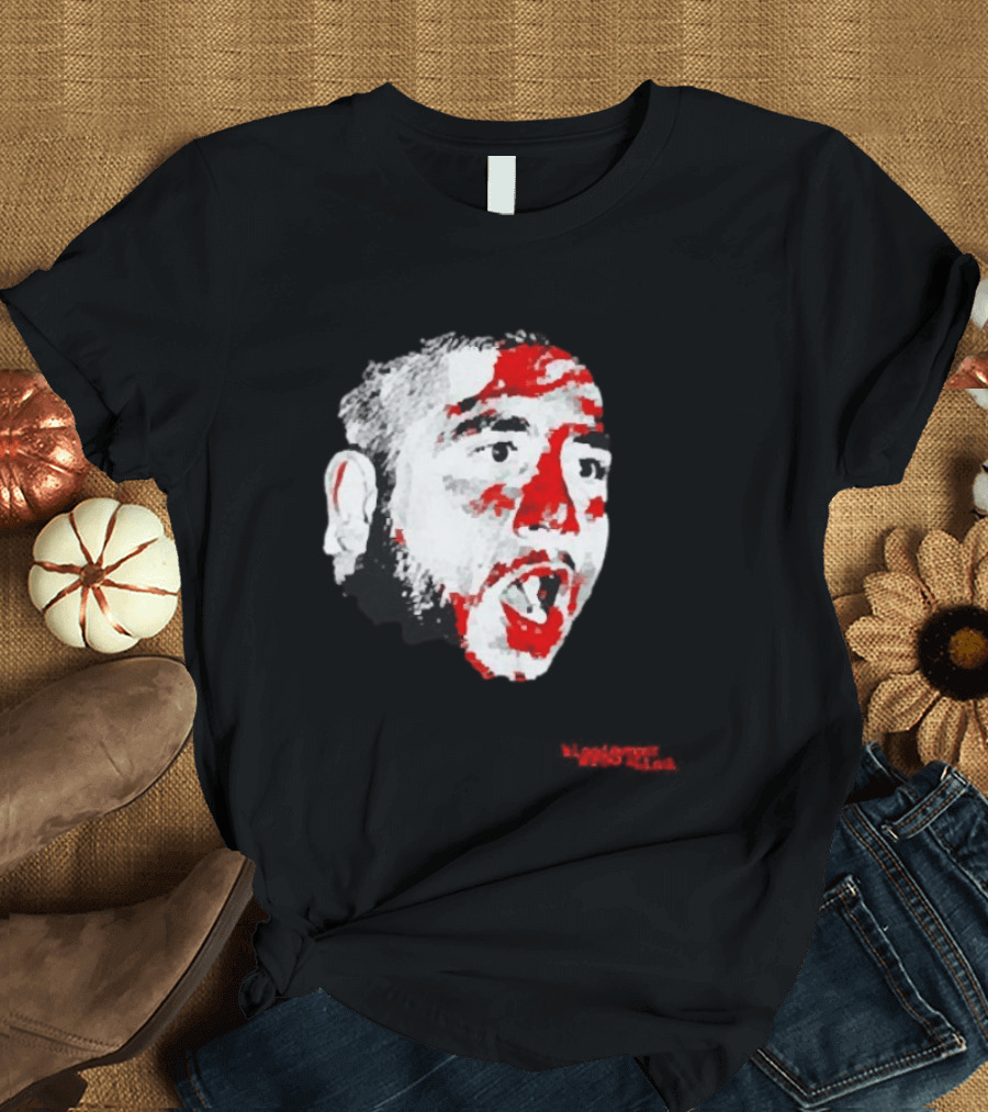 Bloodstone Wrestling Chico Suave Red Face T-Shirt