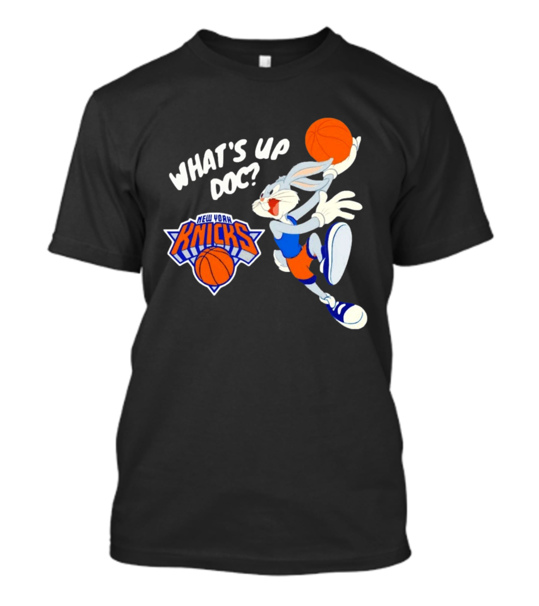 Bugs Bunny New York Knicks What's Up Doc Basketball T-Shirt