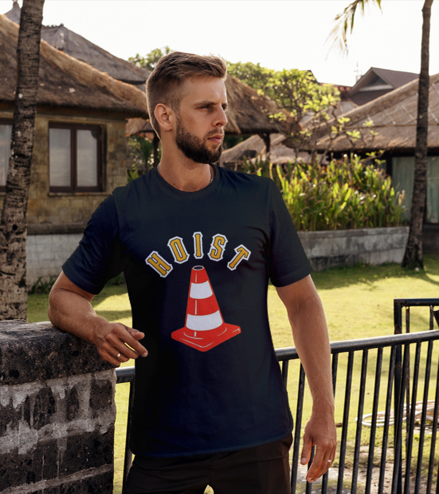 Pittsburgh Pirates Hoist Traffic Cone T-Shirt