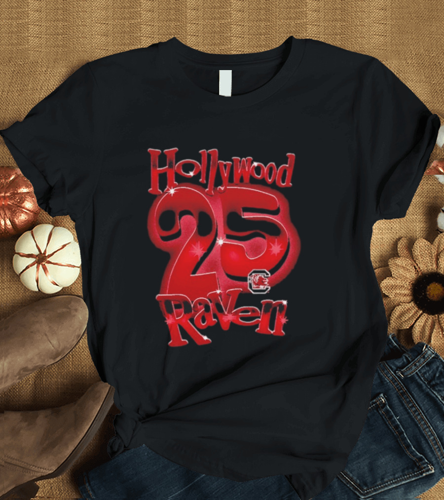Hollywood 25 Raven Johnson SC Gamecocks T-Shirt