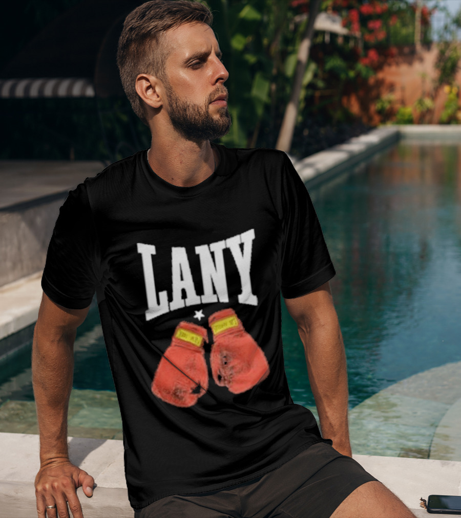 Lany Red Boxing Gloves Icon With Star T-Shirt