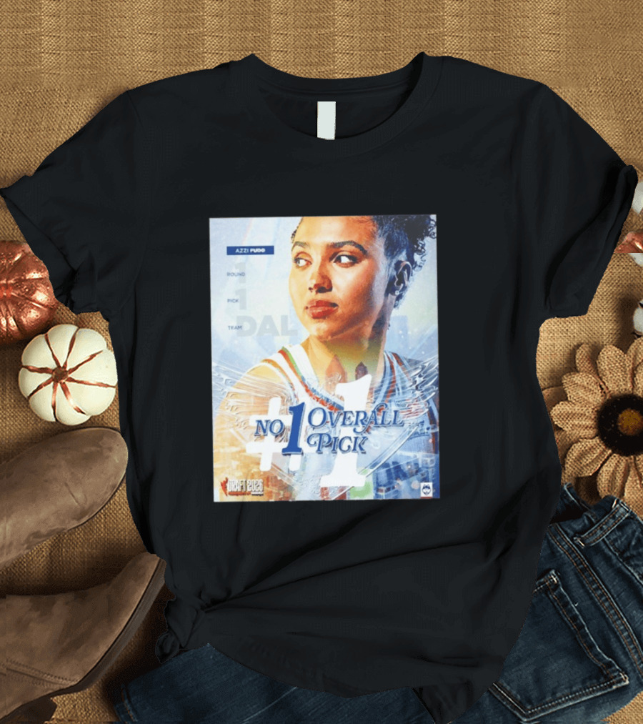 Azzi Fudd UConn Huskies No 1 Overall Pick 2026 WNBA Draft T-Shirt