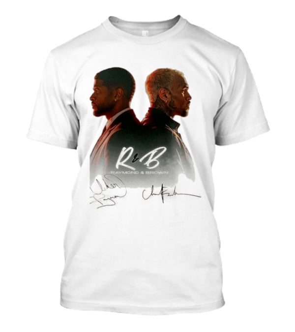 Raymond & Brown R&B Tour Usher Chris Brown Collaboration T-Shirt