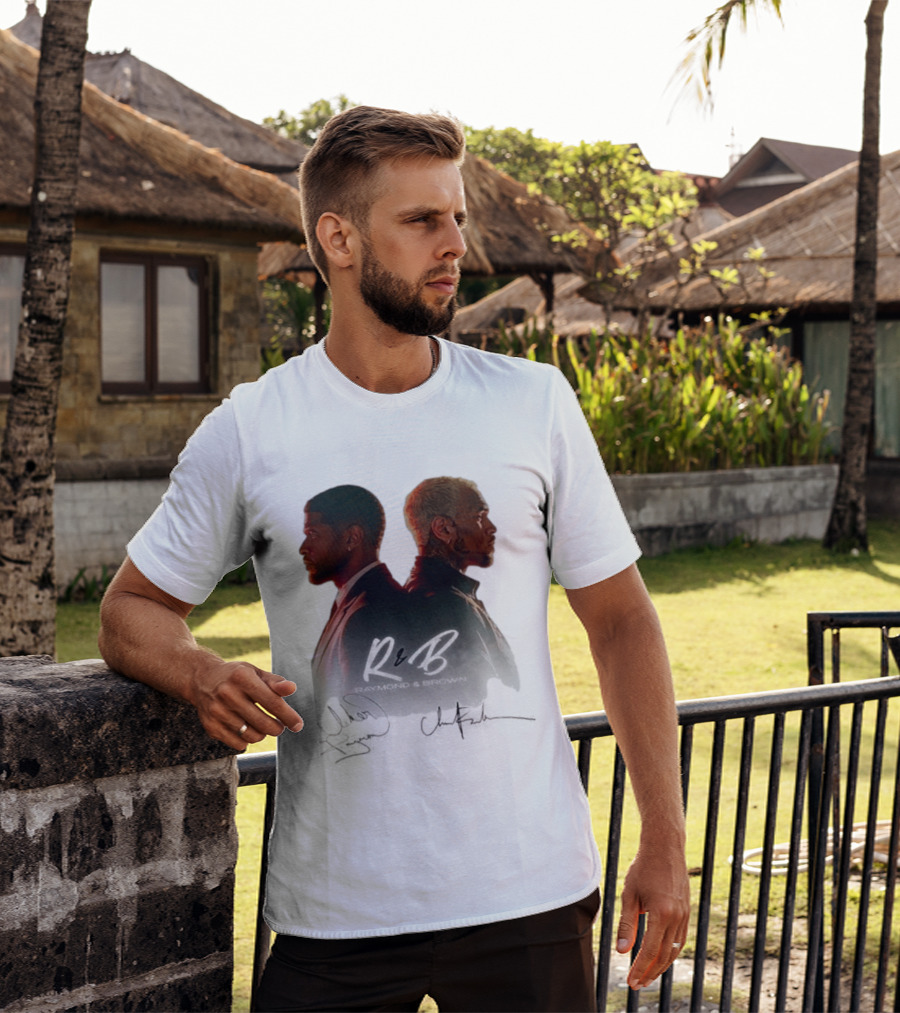 Raymond & Brown R&B Tour Usher Chris Brown Collaboration T-Shirt