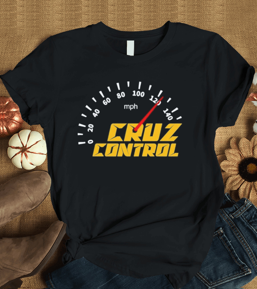 Cruz Control Speedometer MPH Pittsburgh Pirates T-Shirt