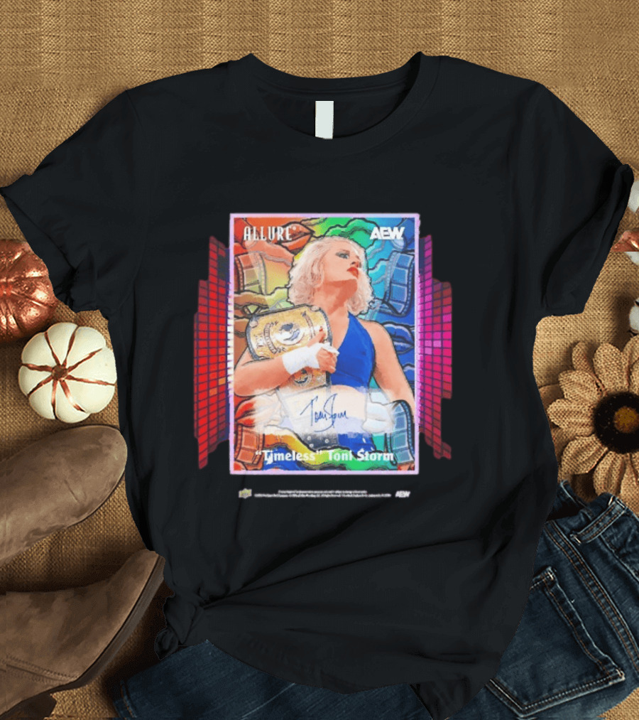 Allure Timeless Toni Storm AEW Upper Deck T-Shirt