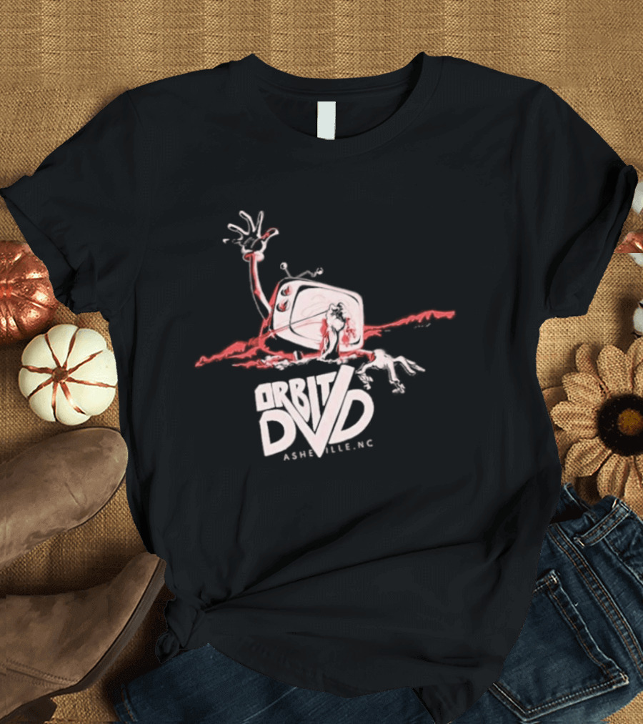 Orbit Evil Dead Video Cult Classic Horror Mash Up T-Shirt