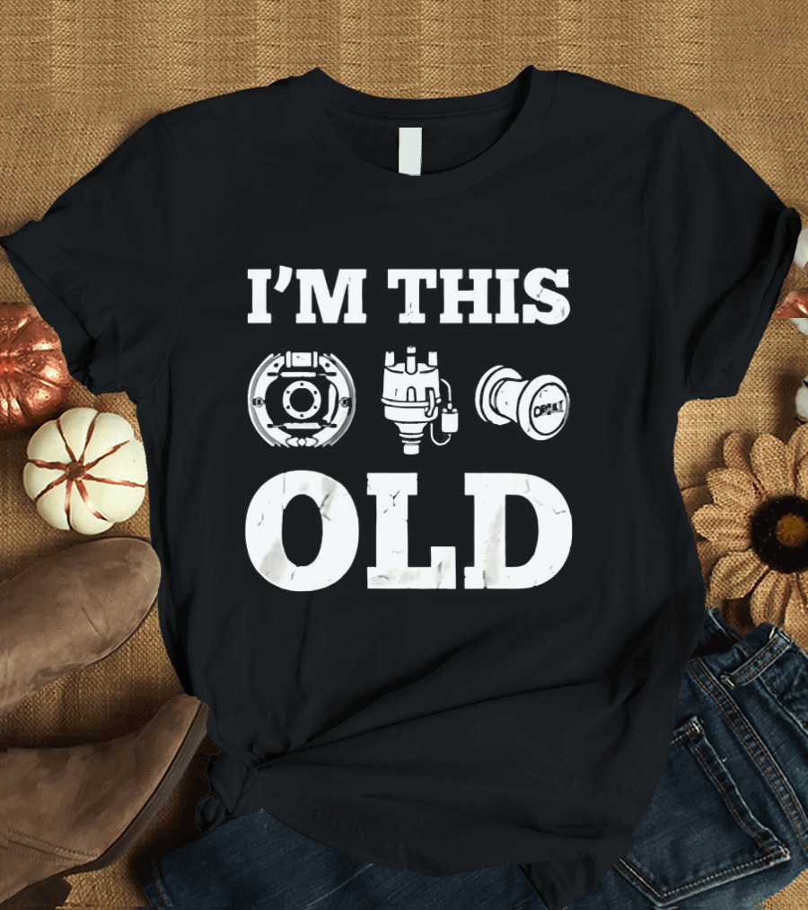 I'm This Old Cassette VHS Reel T-Shirt