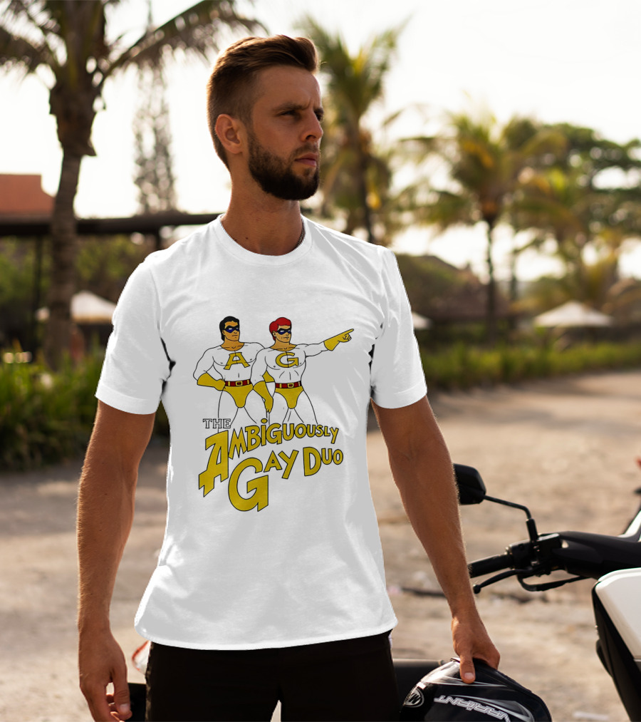 AG The Ambiguously Gay Duo Characters Classic Comic T-Shirt