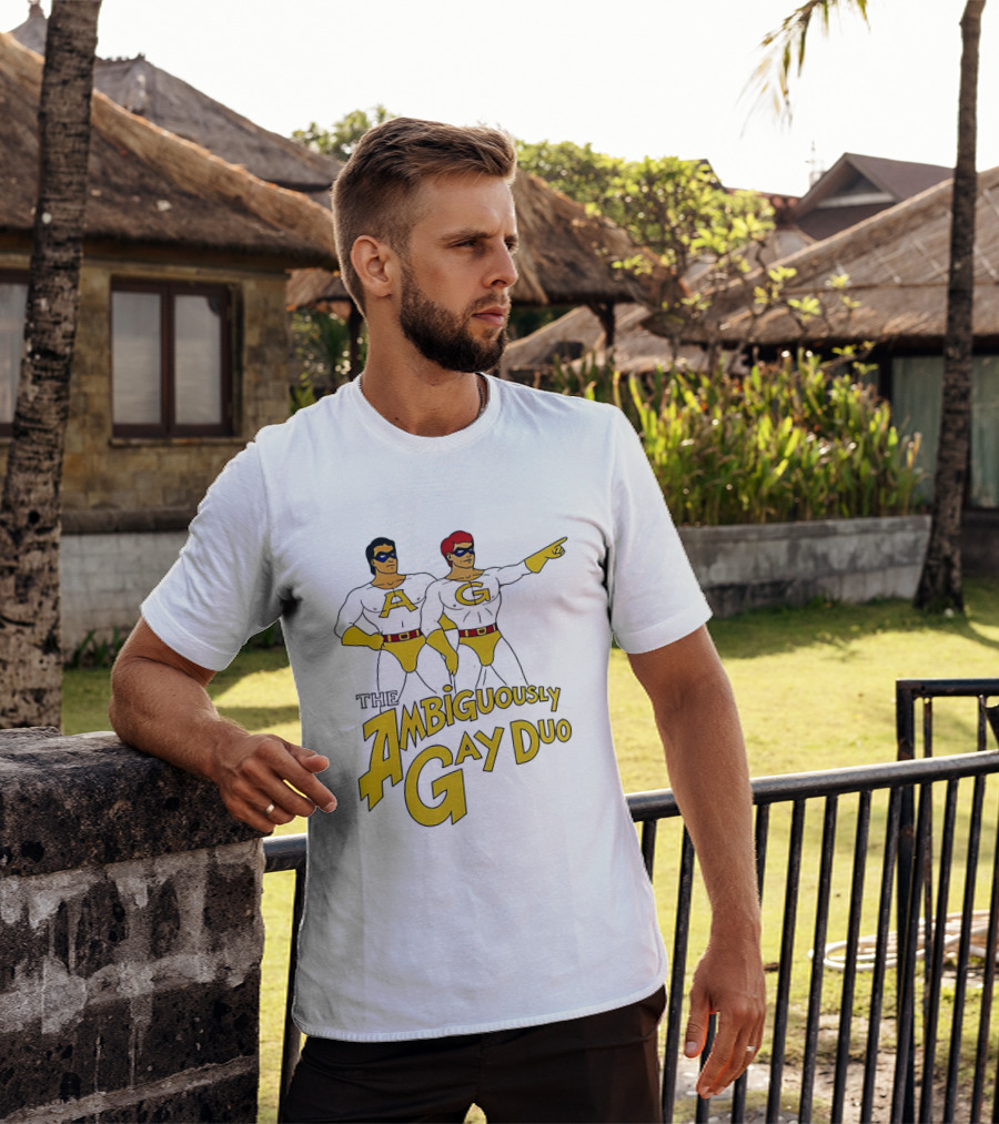 AG The Ambiguously Gay Duo Characters Classic Comic T-Shirt
