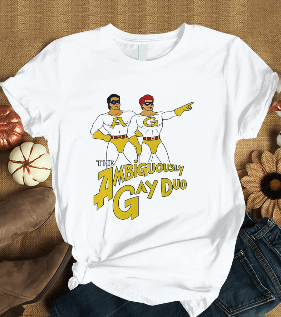 AG The Ambiguously Gay Duo Characters Classic Comic T-Shirt