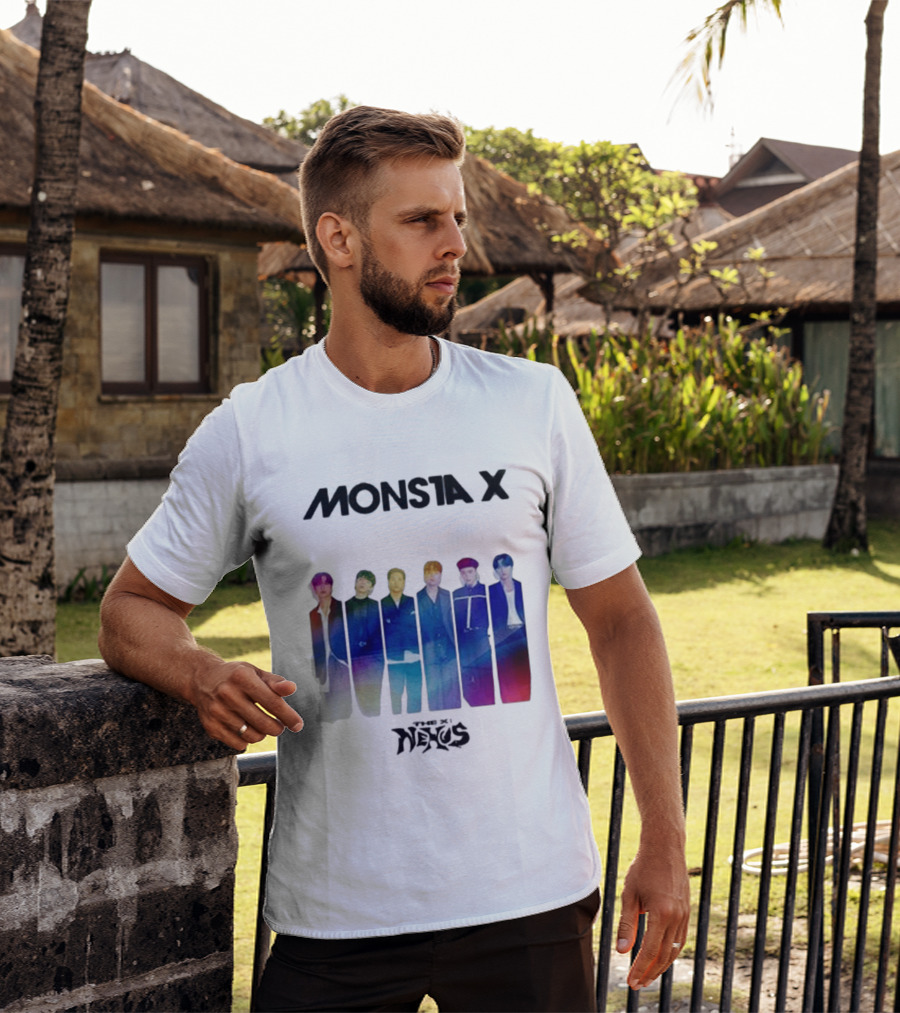 Monsta X Nexus 2026 White T-Shirt
