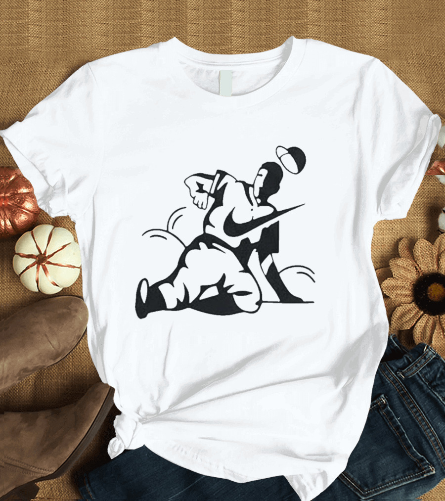 Nike Baseball Player Sliding T-Shirt