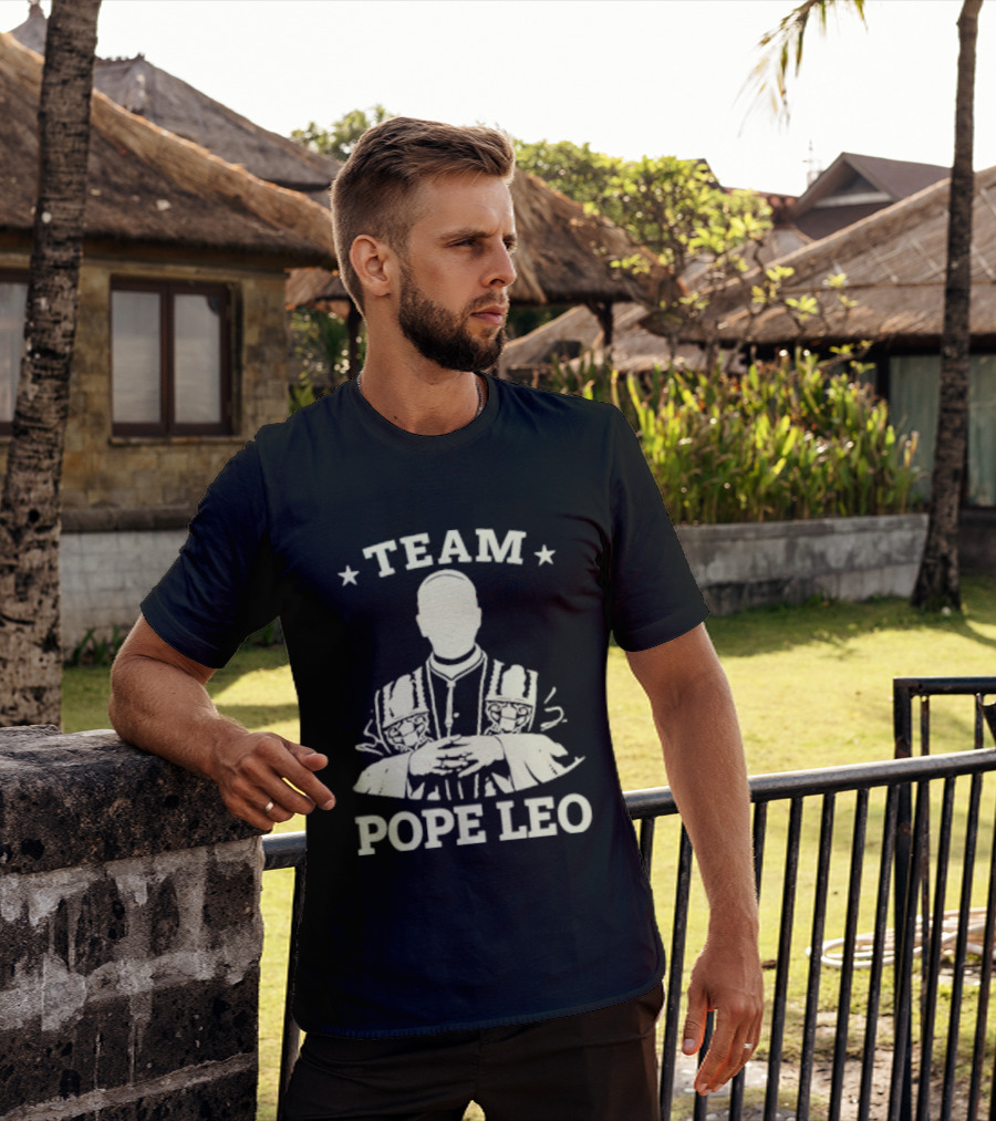 Team Pope Leo XIV Star T-Shirt