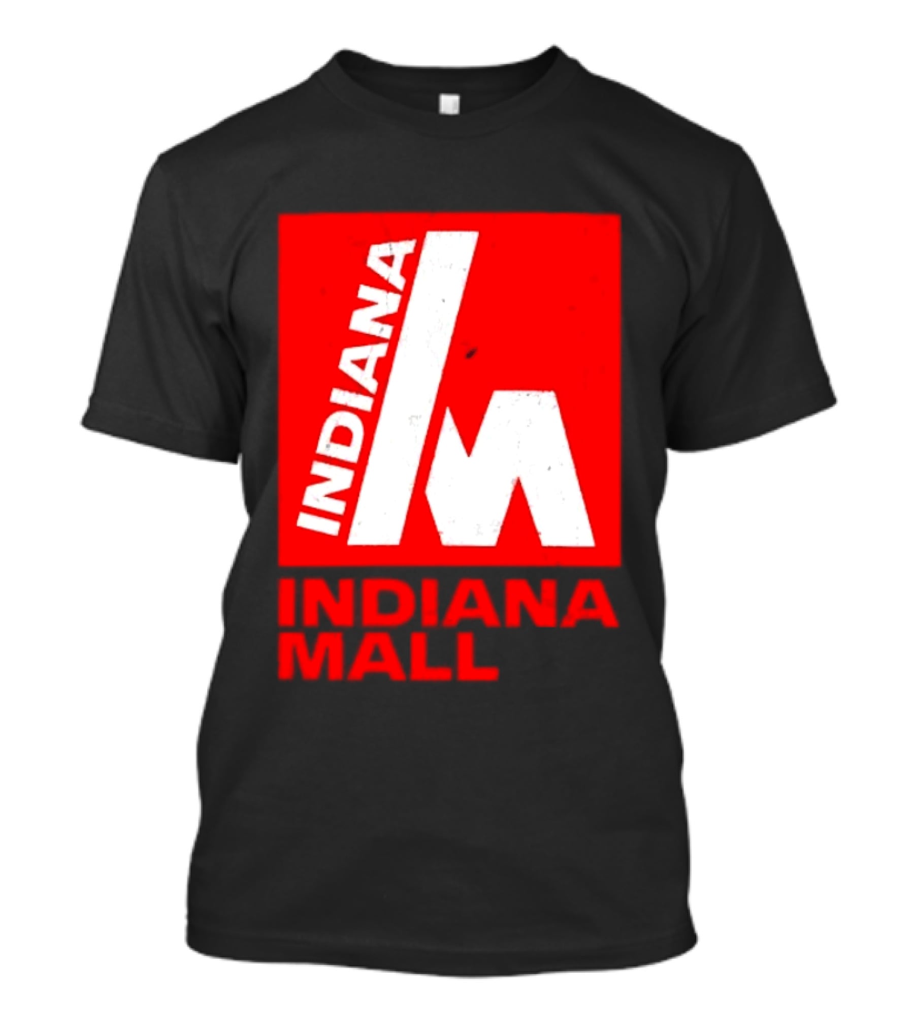 Indiana Mall Indiana PA Vintage Style Red T-Shirt