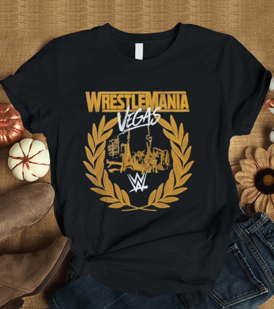 WWE WrestleMania Vegas WWE America 250th Birthday USA 250 Years Legacy T-Shirt
