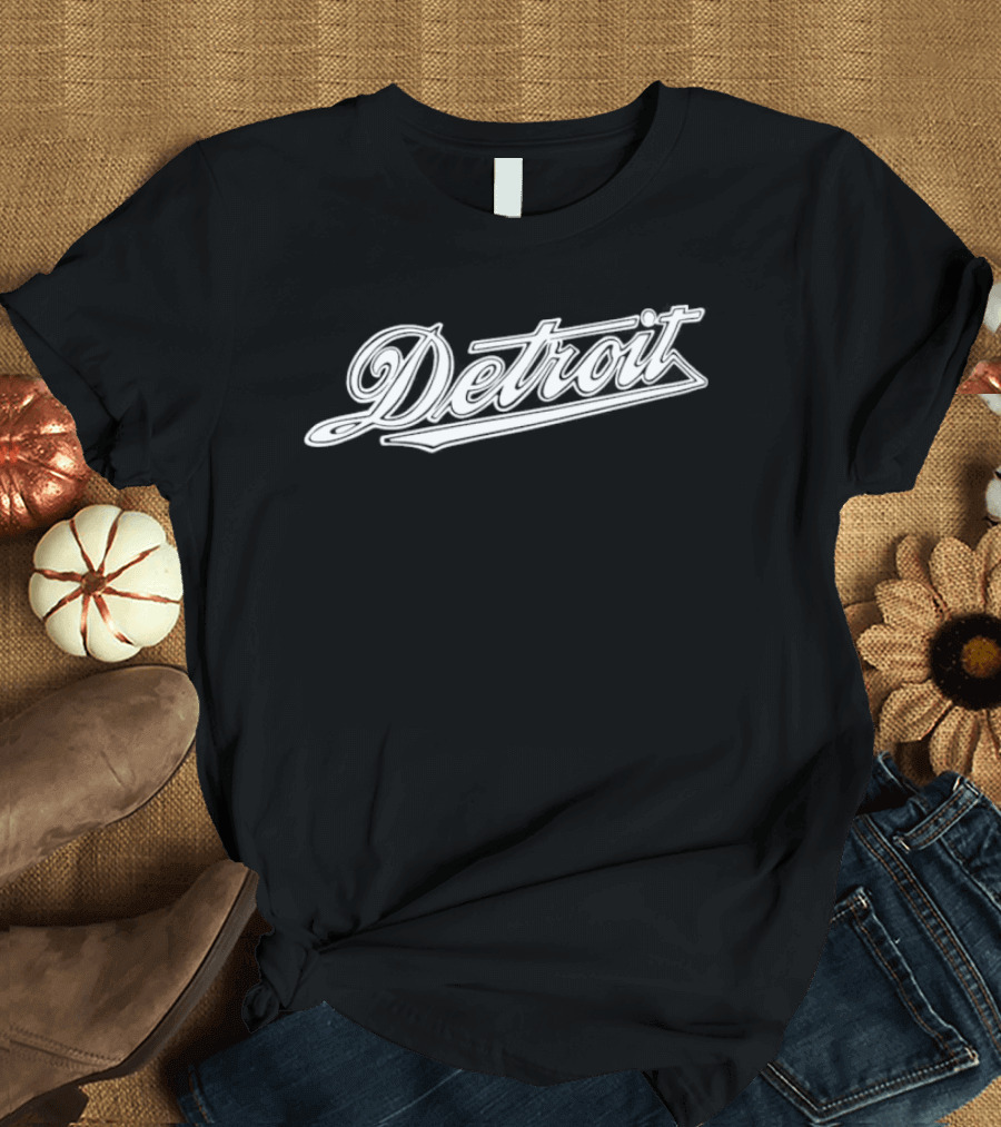 Laura Benanti Detroit White House Retro Script T-Shirt
